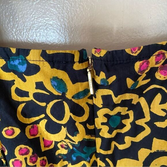 Cleobella Solange midi dress Matisse print black yellow cotton Revolve As Is - Picture 12 of 16